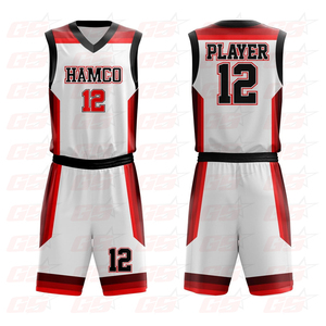 Custom Good Quality Quick Dry Men's Basketball Jersey Uniform - Product Image 3