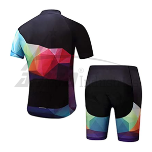 Uniforme de Ciclismo de manga corta con diseño de sublimación, a la venta, 2020 - Product Image 6