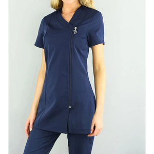Túnica de masaje tailandés para mujer, uniforme de alta calidad con logotipo personalizado, para salón de belleza, ropa de trabajo, spa, oferta - Product Image 2