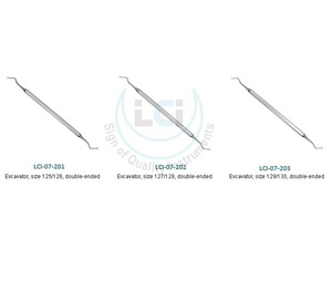 Curetas de elevación Dental, acero inoxidable M/O - Product Image 6