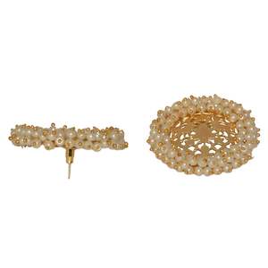 ต่างหูห่วงทองเหลืองชุบทองสำหรับเด็กผู้หญิงและผู้หญิงสินค้าใหม่ล่าสุด - Product Image 4