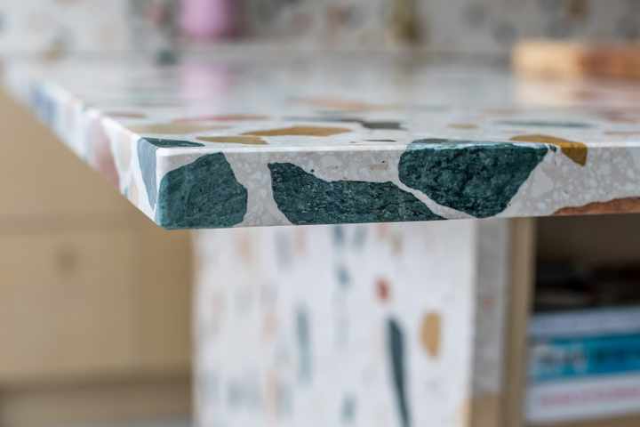 Terrazzo Worktop Cost - Faux Terrazzo Slab Kitchen Countertop