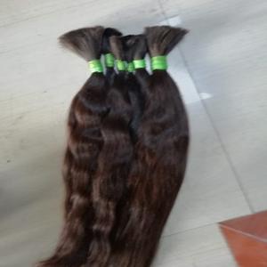 Proveedor al por Mayor de Extensiones de Cabello Humano Indio Virgen Remy para Máquina de Tejer Cabello, Doble Trama, Todos los Colores Disponibles - Product Image 1