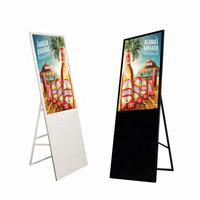 Écran tactile Vertical de 55 pouces, affichage ultra fin, kiosque à auto-commande, affiche numérique de restaurant