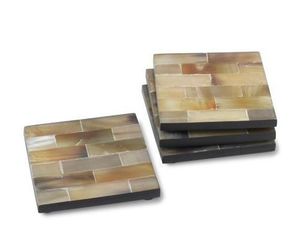 Horn/bone/wood coaster table war - Product Image 3