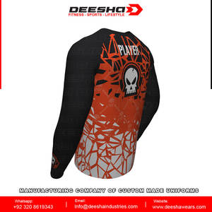 Venta al por Mayor de Ropa Deportiva Unisex Personalizada, Camisetas de Manga Larga, Sublimación Completa, Tallas Grandes, Reversibles - Product Image 4