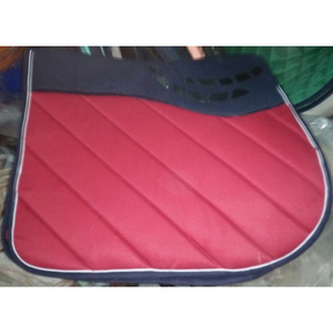 VOULEZ VENDRE Tapis de selle de dressage Tapis de selle de cheval anglais COULEUR Noir EN DOLLAR 5 COULEUR NOIR BLEU ROUGE - Product Image 2