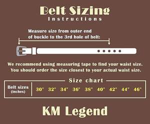 เข็มขัดหนังแท้หรูหราพร้อมโลหะผสมสำหรับเครื่องประดับแฟชั่นตามสั่ง - Product Image 6