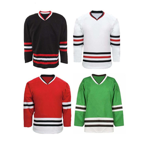 Uniformes de Hockey sobre Hielo Reversibles con Logotipo Personalizado, Diseño Profesional con Sublimación, Duraderos, 100% Fibra de Bambú - Product Image 4