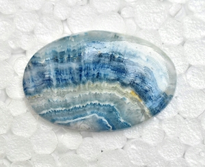 Cabochons gemmes, pierres précieuses, 1 pièce, Cabochons de dentelle, Rhodochrosite bleu de haute qualité, vente en gros - Product Image 2