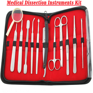 Kit de Disección Quirúrgica Manual de Acero Inoxidable de 14 Piezas Endo Tech para Primeros Auxilios, Clase I, Garantía de 5 Años, Certificado CE - Product Image 6