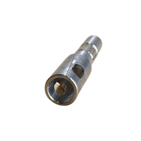 Fabricant OEM – Embouts de connexion à renfort cannelé en acier inoxydable usiné CNC, surface anodisée, pour panneaux de montage rapide