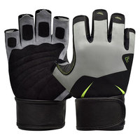 Gants de musculation pour hommes, nouveau design, en vente, haute qualité, logo personnalisé, gants de musculation antidérapants avec poignée en silicone