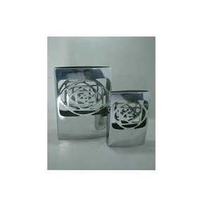 Jarrón de Aluminio Moderno para Decoración de Hotel, Diseño Elegante con Flores, Ecológico, Hecho a Mano, para Mesa, Diseño de Interiores, Uso Doméstico, Razvi - Product Image 4