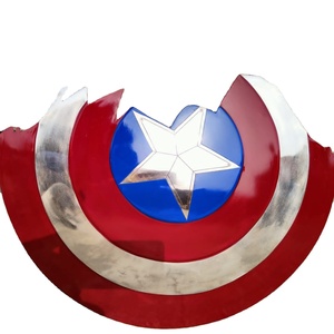 Escudo de Metal de los Vengadores <span class=keywords><strong>Endgame</strong></span>, Escudo de la leyenda de Marvel, Capitán América roto - Product Image 1