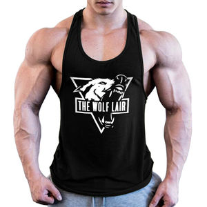 Mens Gym Stringer Vest High Quality <b>tank</b> <b>Tops</b> for Gym Sports Bodybuilding with Custom Printing on Cheap Prices Form Manufacturer - Product Image 1