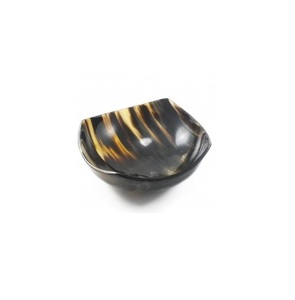 Bol en forme de corne, 100% naturelle, poli à la main, vaisselle de table, bol à salade, de haute qualité - Product Image 1