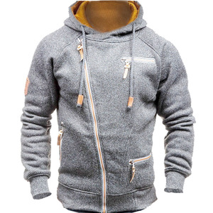 Sweat-shirts à fermeture éclair pour hommes, de qualité supérieure, couleur personnalisée, nouveau design, élégants, à la mode, prix bas, USA - Product Image 2