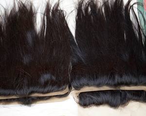 Cabello humano virgen liso y Frontal, cutícula virgen, proveedor de cabello Remy alineado, mechones de trama de cabello ondulado corporal, precio al por mayor - Product Image 3