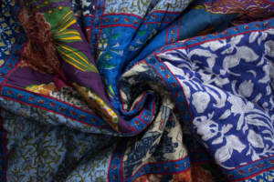 Premium Quality Hand Block Printed Patch Work Reversible Surgical Cotton Feeling Floral Printed Quilt - Product Image 3