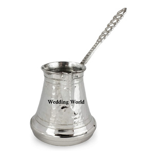 หม้อกาแฟตุรกีสุดหรูกาน้ําชาแฮนด์เมดคุณภาพระดับพรีเมียมคลาสสิกมีสไตล์ขายส่งเครื่องชงชาโลหะดีไซน์ใหม่ - Product Image 4