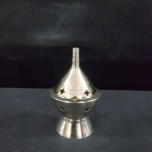 Quemador de Incienso de Latón Fundido Pulido, Decoración de Alta Calidad para el Hogar, Quemador de Latón Pulido Brillante para Mesa - Product Image 3