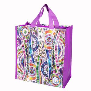 Sac fourre-tout non tissé promotion pour les magasins de détail, sac de courses réutilisable fabriqué au Vietnam, noël - Product Image 4