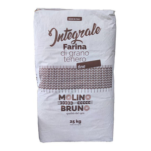 Rollos de pan de pizza de 25kg, harina italiana "Integrale Fina", venta de panadería de alta calidad - Product Image 1