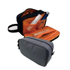 Factory double pocket with zipper waterproof cosmetic <b>bag</b> <b>for</b> women <b>men</b> <b>toiletry</b> collection - Product Image 1