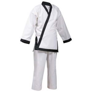 Vêtements de fitness RC pour adultes et enfants, coton, polyester, toile, logo personnalisé, haute qualité, confortable, facile à nettoyer, léger, uniforme de taekwondo - Product Image 3