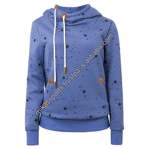 Offre Spéciale automne hiver Gym pull décontracté sport impression pull femmes polaire sweats à capuche - Product Image 3