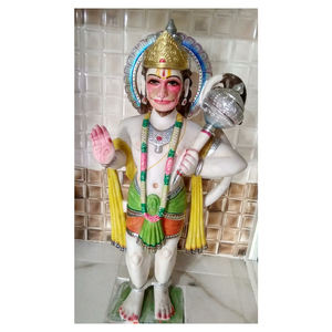 Estatua Hanuman de mármol - Product Image 1