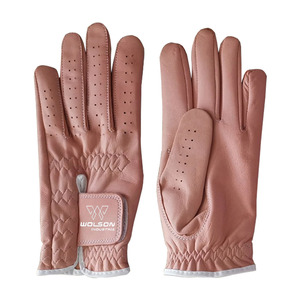 Gants de golf en cuir Guantes De Golf Cabretta Personnaliser le logo de la marque Conception personnalisée Gants de golf en cuir léger et à gauche. - Product Image 4