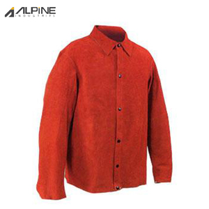 เสื้อแจ็กเก็ตหนังวัวสำหรับช่างเชื่อมเสื้อแจ็กเก็ตหนังวัวทนไฟ - Product Image 2