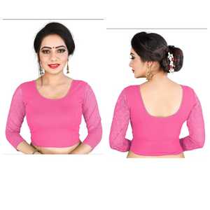 Ready to Wear Indian Womens Designer Embroidery Stone Work <b>Tops</b> Blouses Party Wear Wedding Designer Latest Ladies Wear Blouse Apparelgarment - Product Image 4