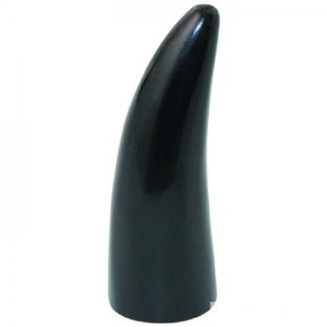 Pointe de corne noire naturelle, artisanat indien pour pointe polie brute et solide, corne naturelle et cadeaux et artisanat à vendre - Product Image 6