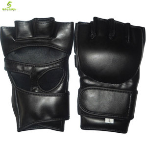 Open-Finger <b>Punching</b> Gloves for Adults <b>Men</b> and Women for MMA Fight Boxing Training Made of PU and Leather - Product Image 3