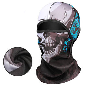 Garder au chaud personnalisable sublimé hiver cagoule chapeau 100% Polyester mode confortable Durable unisexe pour le cyclisme et le ski - Product Image 2