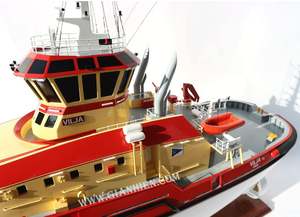 Bateau en bois, jouet artisanal de haute qualité, 10 pièces - Product Image 2