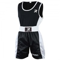 Ensemble de boxe personnalisable pas cher avec logo sur mesure, short et gilet confortables en polyester/satin de haute qualité, unisexe, adultes, Pakistan