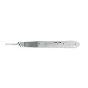 Fabricante y exportador de instrumentos quirúrgicos de escala No.3G con mango de bisturí de acero inoxidable de alta calidad - Product Image 1