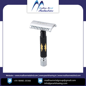 Maquinilla de Afeitar de Seguridad de Acero Inoxidable de Una Sola Hoja Ajustable Pearl Perfect Blade 2021, Alta Calidad, Precio Mayorista - Product Image 3