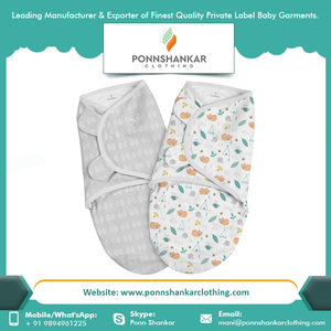 High quality organic cotton knitted <b>baby</b> security <b>blanket</b> swaddle wrap <b>muslin</b> <b>baby</b> infant wrap - Product Image 2