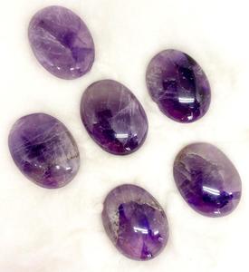 Vente en gros d'amour énergie améthyste pierre de palmier cristal de guérison poli pour le soulagement du Stress Chakra équilibrage éveil spirituel - Product Image 2