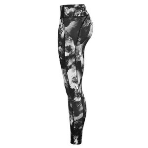 Wholesale Custom High Waisted Women Leggings Fitness Ladies Women Gym <b>Tights</b> Woman Sport Gym wear fashion Leggings - Product Image 2