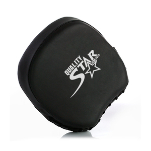 Custom Made Genuine Cowhide Leather Boxing Wear <b>Focus</b> <b>Pads</b> Black Plain Training Practice Wear <b>Pads</b> - Product Image 5