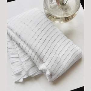 ผ้าชีฟองสีขาวล่าสุด ผ้าซารีพร้อมเสื้อ ราคาขายส่งในเมืองสุรัต รัฐกุจารัต ราคาถูกโดยรอยัล เอ็กซ์ปอร์ต - Product Image 3