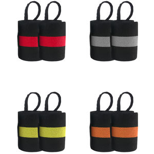 ผ้าพันข้อมือยกน้ําหนักระดับพรีเมียมให้ผลกระแทกสูงสุด - อุปกรณ์ออกกําลังกายแบบกําหนดเองสําหรับนักยกมืออาชีพ - Product Image 1