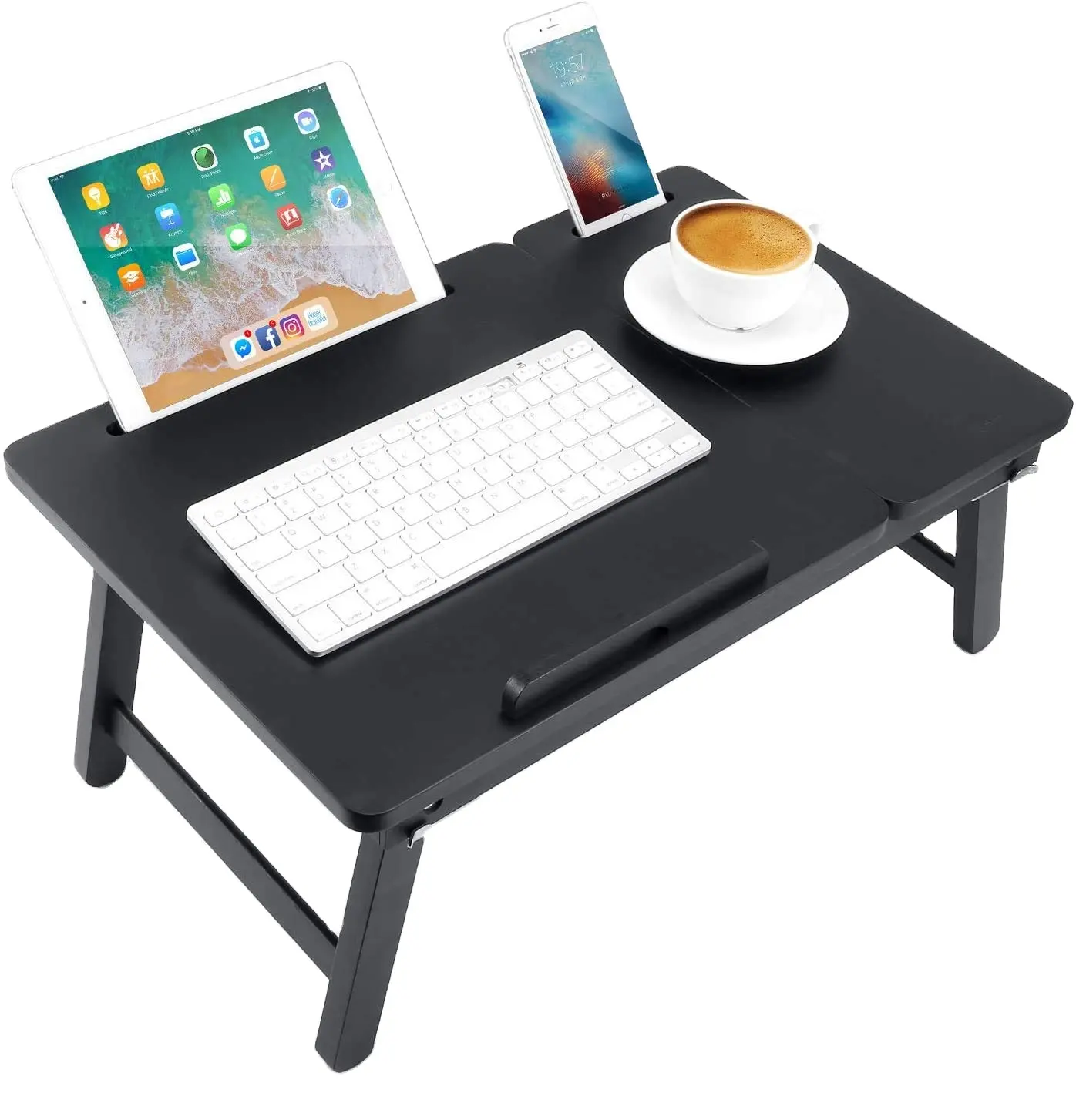 Table d'étude pliable et multifonctionnelle pour ordinateur Portable, meuble de bureau avec tiroir, offre spéciale