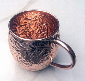 Real Genuine Copper Mugs <b>Set</b> Handcrafted Unlined Solid Cup Moscow Mules Excellent Thermal Stainless Wine <b>Gifts</b> Cold Beverages - Product Image 2